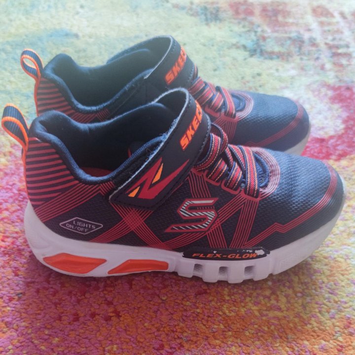 Кроссовки детс. Skechers S-Lights Flex-Glow р.27.5