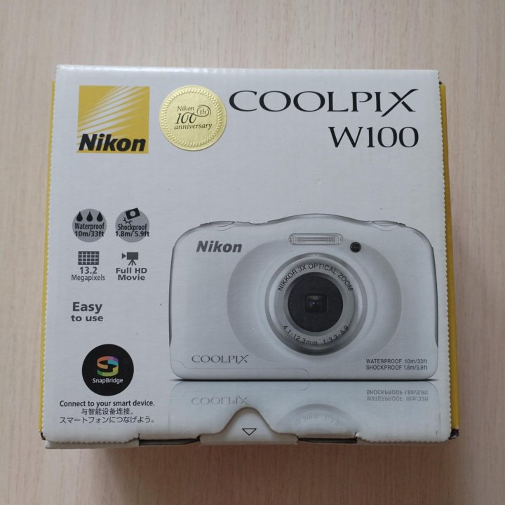 Фотоаппарат nicon Coolpix w100