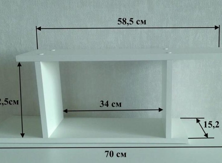 Полка настенная навесная