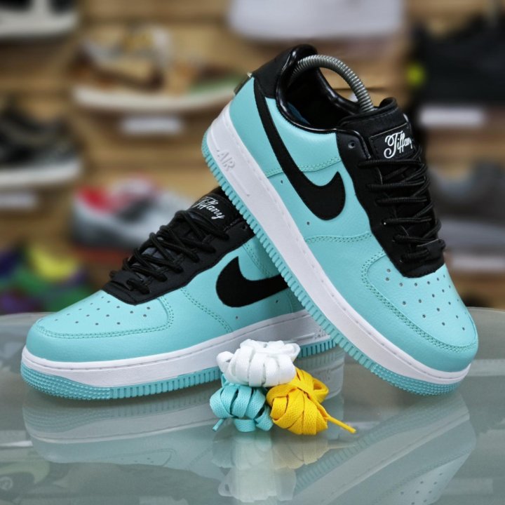 Кроссовки Nike air Force Tiffany