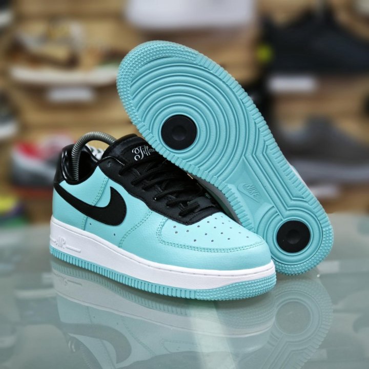 Кроссовки Nike air Force Tiffany