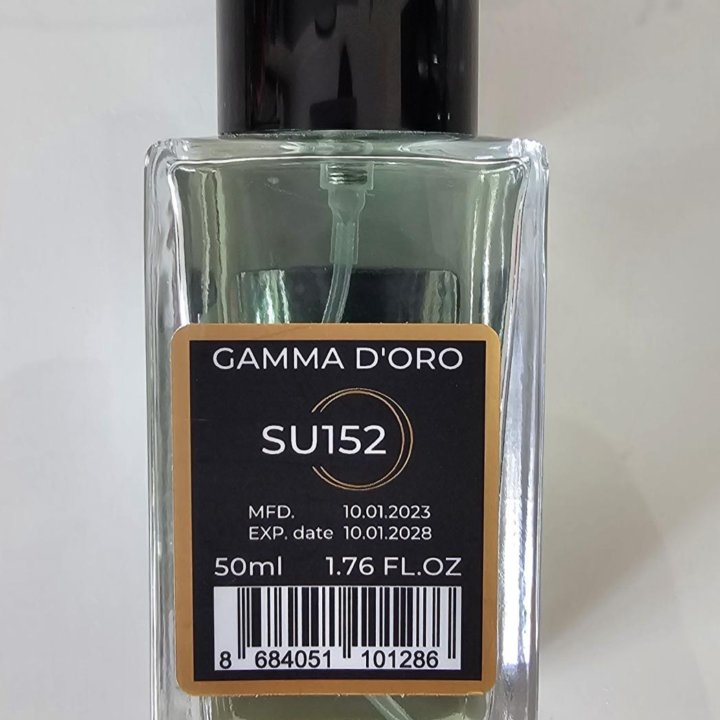 Новые. Парфюм. D'ORO. UNISEX EAU DE PARFUM