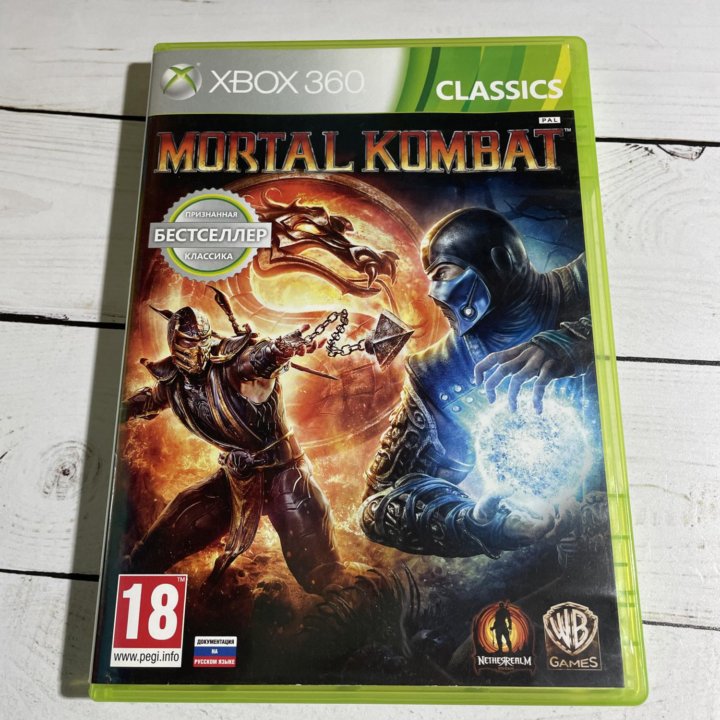 Mortal Kombat Мортал Комбат Игра Xbox 360