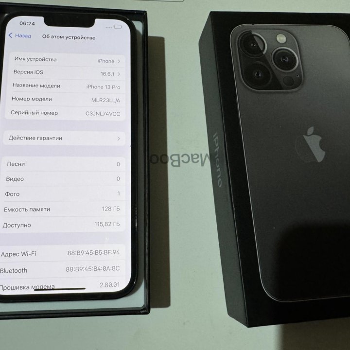 IPhone 13 Pro 128GB Graphite АКБ 94%