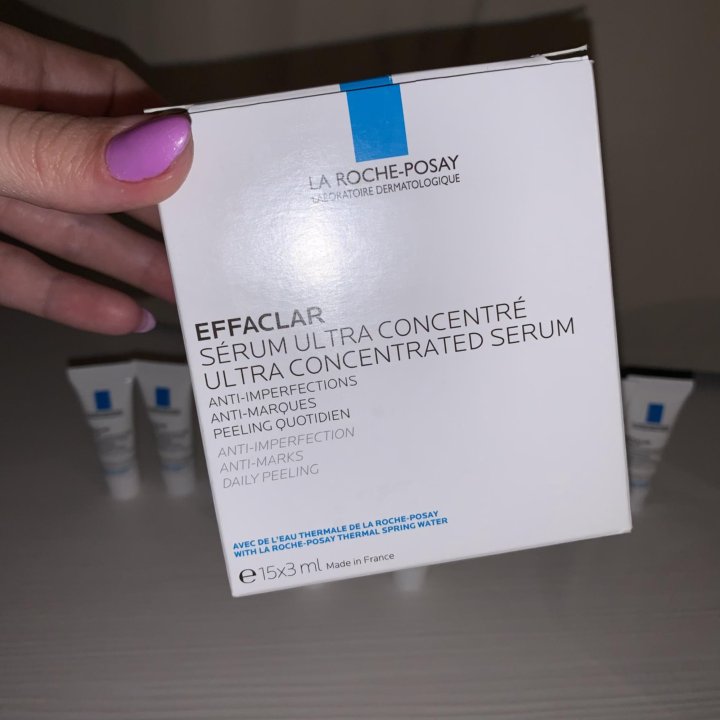 Сыворотка La Roche-posay Effaclar и крем Anthelios