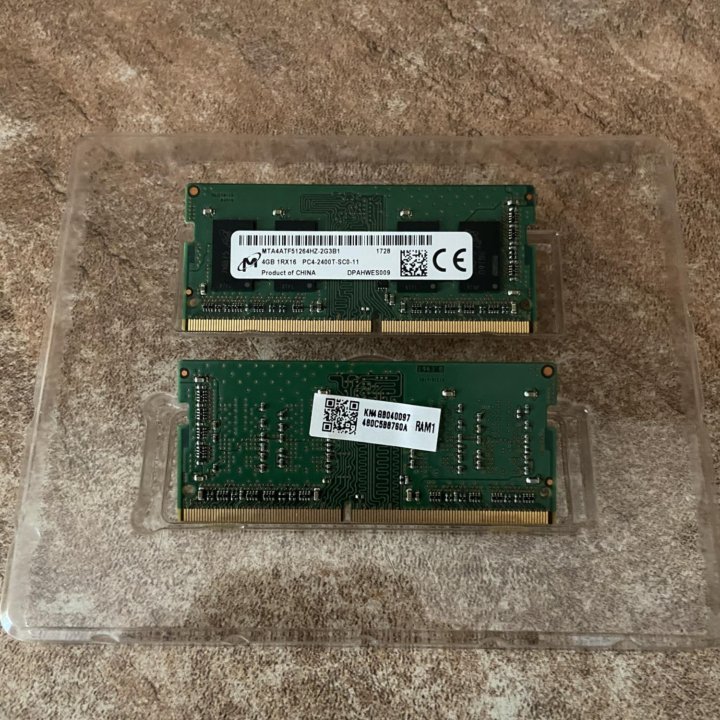 Оперативная память для ноутбука ddr4 4gb x2