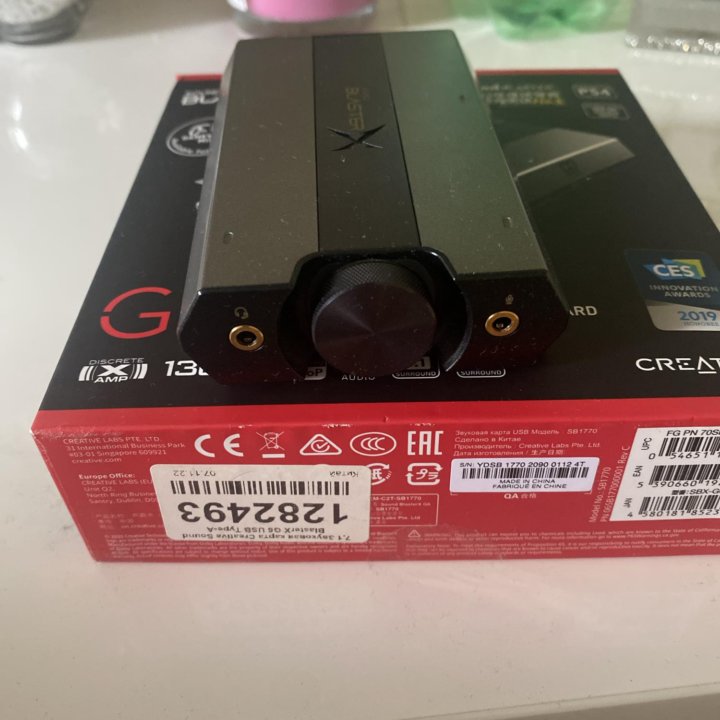 Внешняя звуковая карта Creative Sound Blaster G6