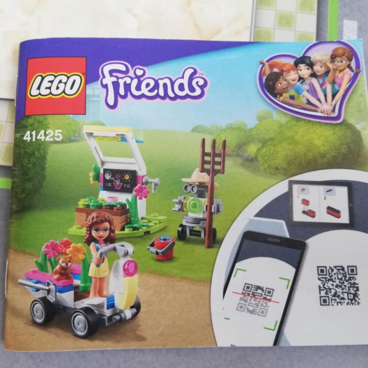 Конструктор lego Friends Цветочный сад Оливии