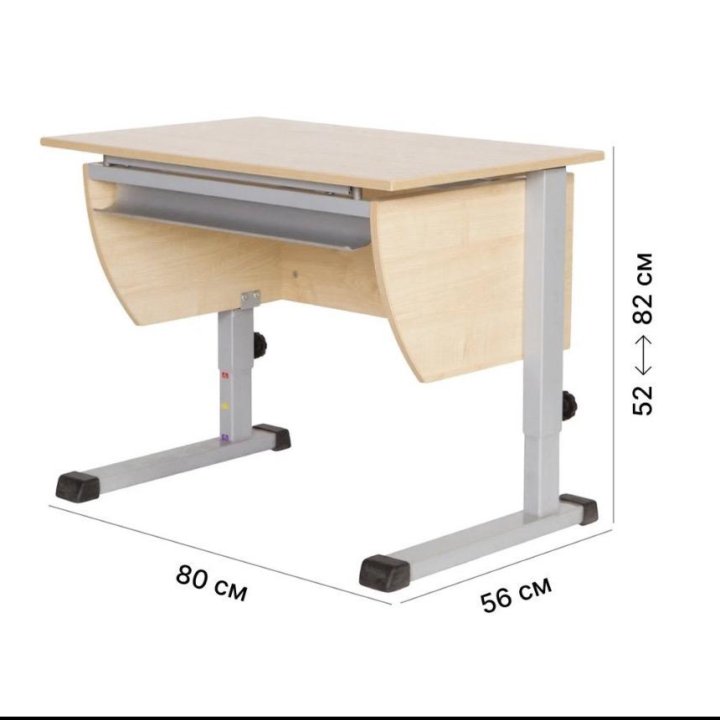 Растущая парта трансформер Ученический стол Осанка