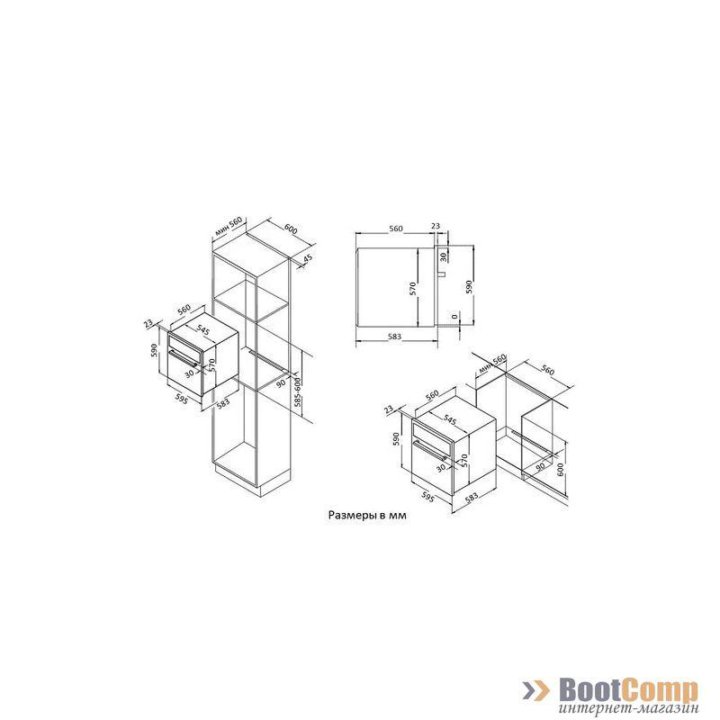 Духовка KORTING OKB 9101 CFX