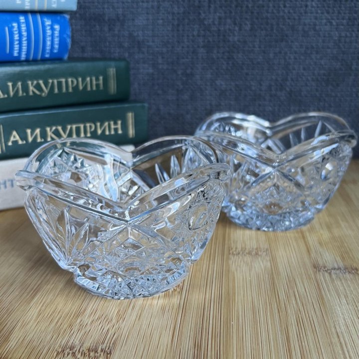 Салатник хрустальный СССР