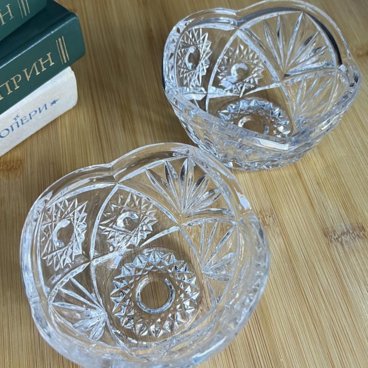 Салатник хрустальный СССР