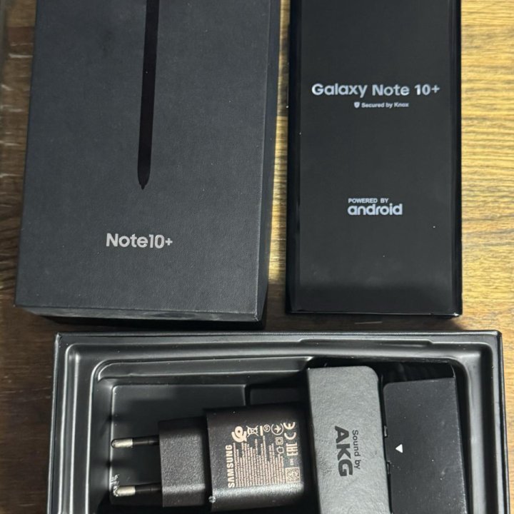 Samsung Note 10 Plus , Чёрный , 2 сим карты