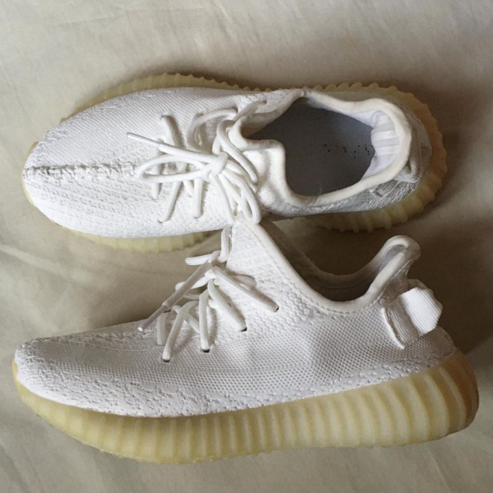 Аdidаs yеezy boost 350 v2 triplе whitе оригинал