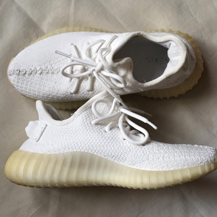 Аdidаs yеezy boost 350 v2 triplе whitе оригинал