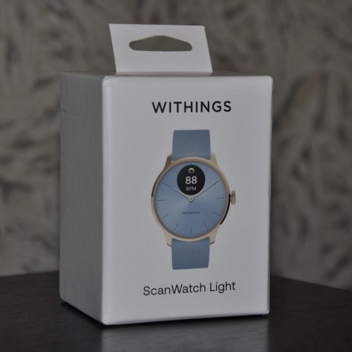 Withings ScanWatch Light Blue 37мм (новые)