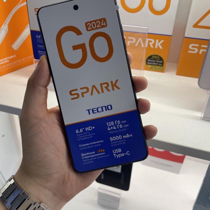 ⚡️ Tecno spark go 2024 4/128gb black, white