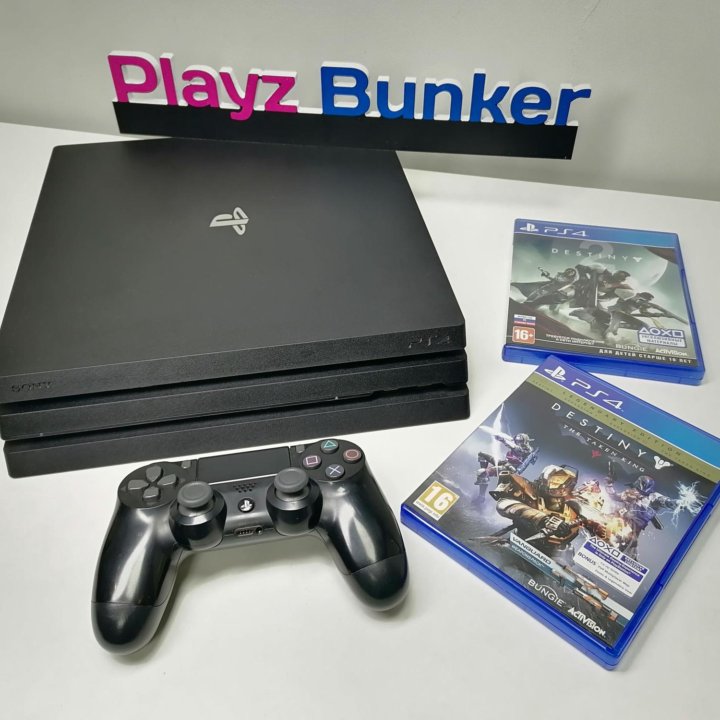 PS4 Pro 1Tb +игры