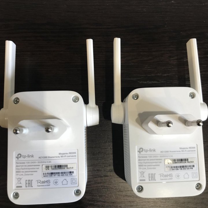 Усилитель Wi-Fi TP-Link RE305 2 шт.