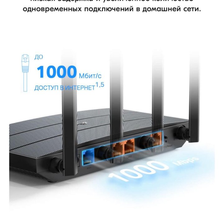 Роутер WiFi 6. Tp-Link Archer AX12