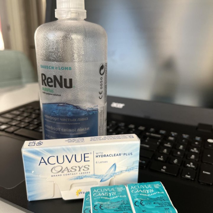 Линзы -2,5 acuvue oasys двухнедельные