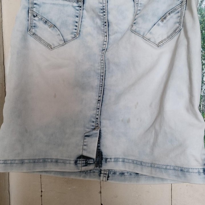 Юбка под джинсовку