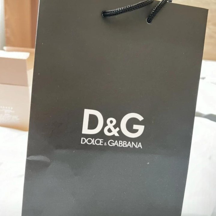 Подарочный брендовый пакет D&G