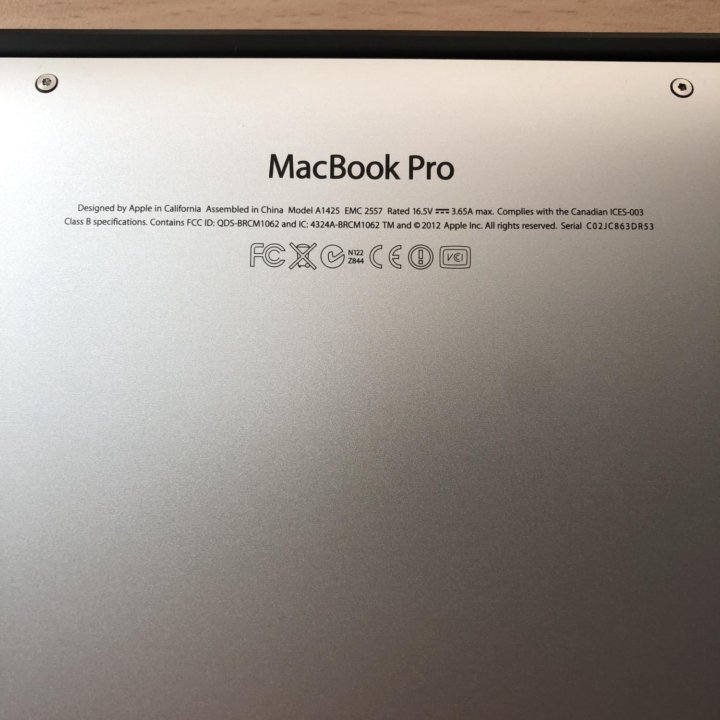 Apple MacBook Pro 13 ( 2012,Retina )