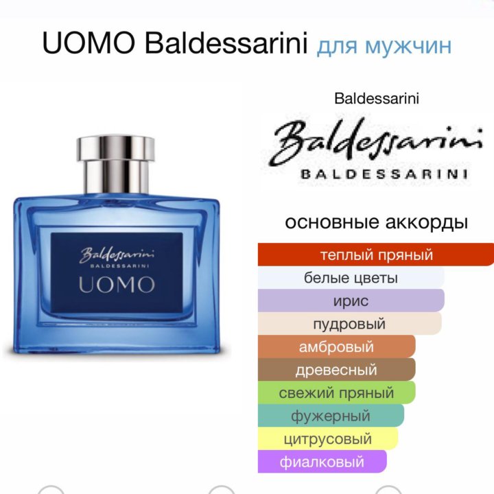 Мужские духи UOMO Baldessarini 50 мл. Оригинал