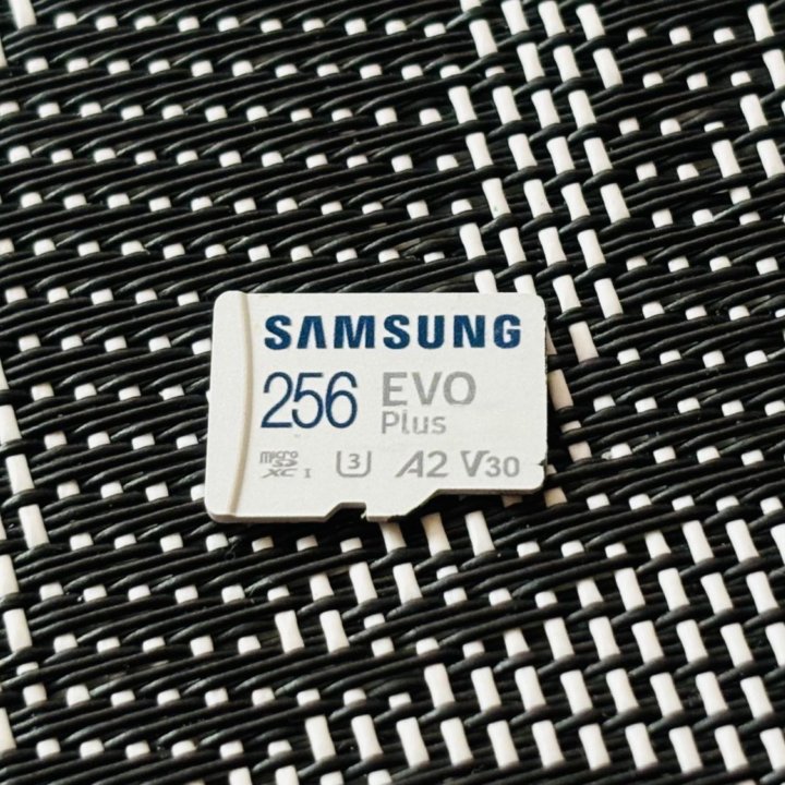 Карта памяти Samsung EVO Plus microsdxc 256 гб