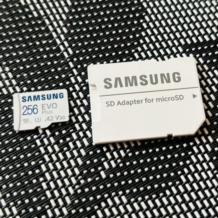 Карта памяти Samsung EVO Plus microsdxc 256 гб