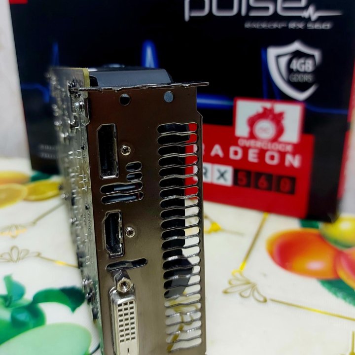 Видеокарта RX 560 4 GB Sapphire pulse