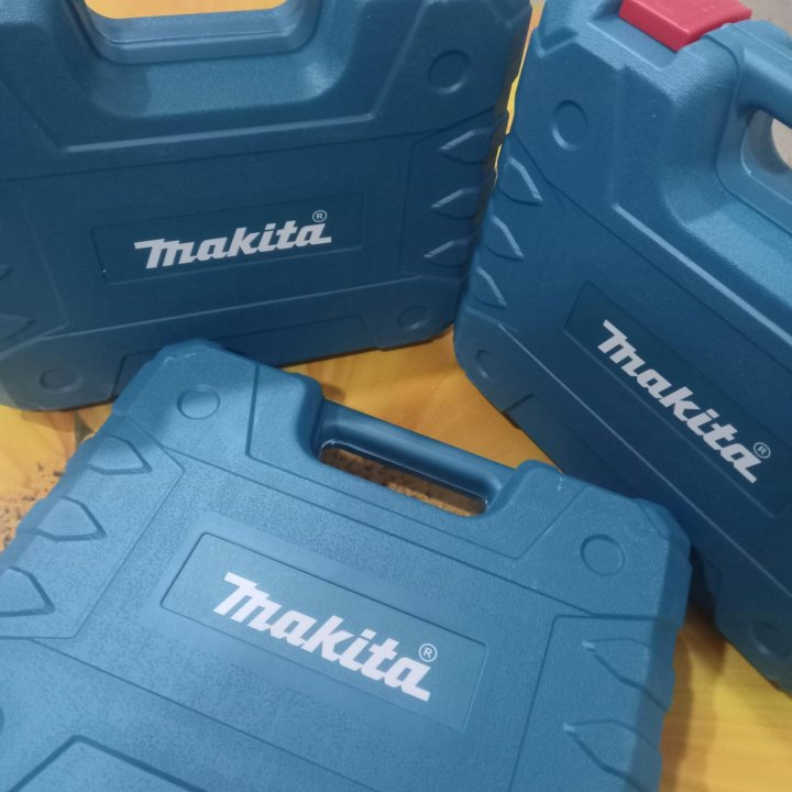 Шуруповерт makita 18v Новый набор бит и головок