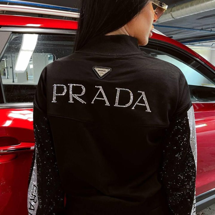 Женский шикарный спортивный костюм PRADA