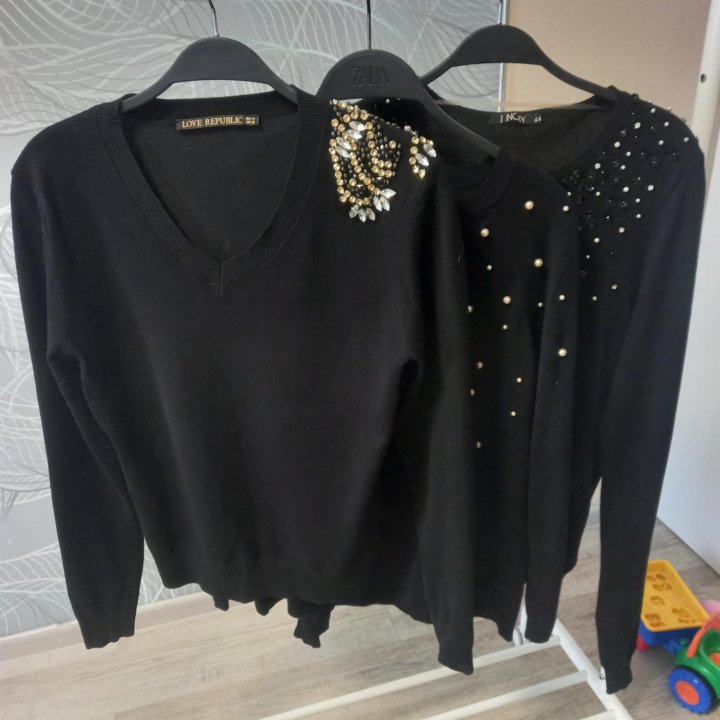 Продам кофточки zara ,Love republic р 44