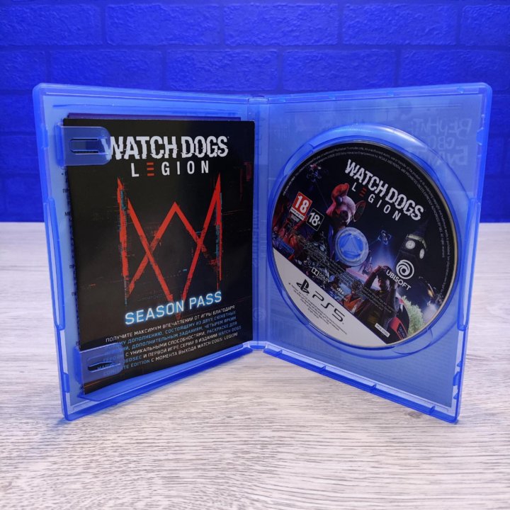 Диск PS5 Watch Dogs Legion