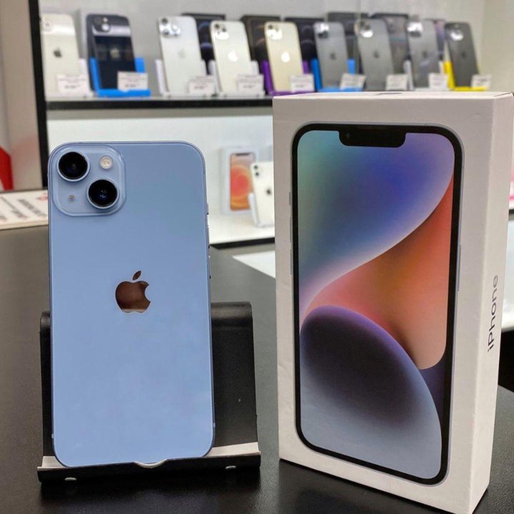 Apple iPhone 14 - 128Gb, Face ID, Blue. Б/У!