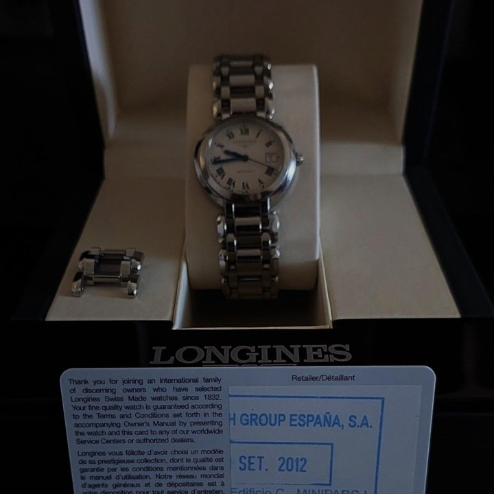 Женские часы Longines PrimaLuna L8.113.4.71.6