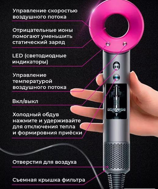 Dyson фен hd 15 Малайзия 1 в 1