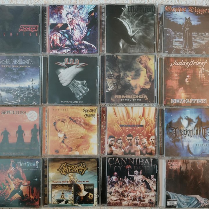 Музыка CD metal