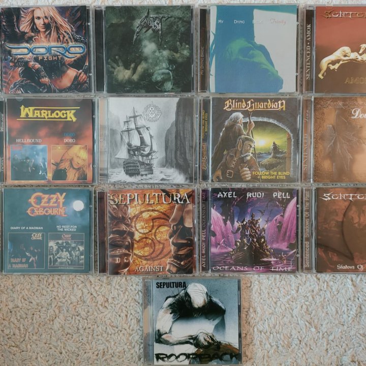 Музыка CD metal