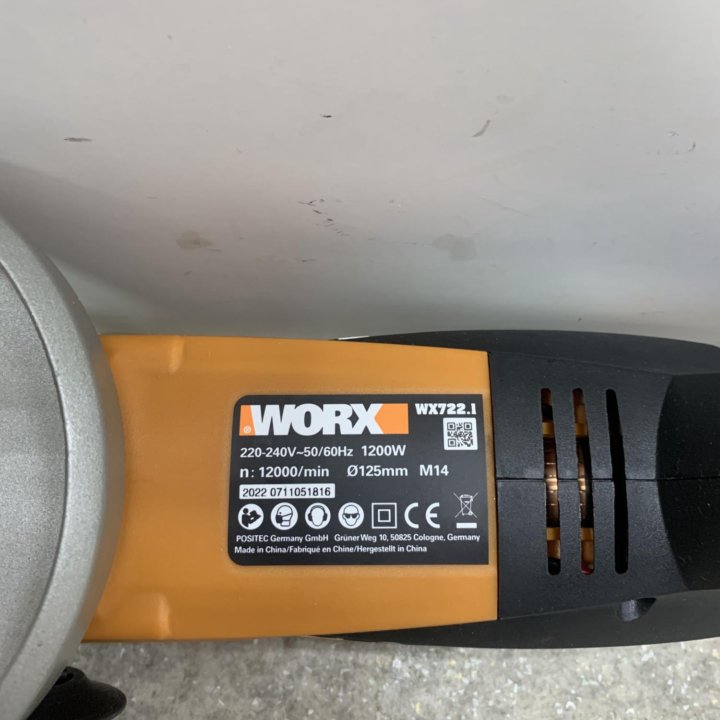 Болгарка WORX