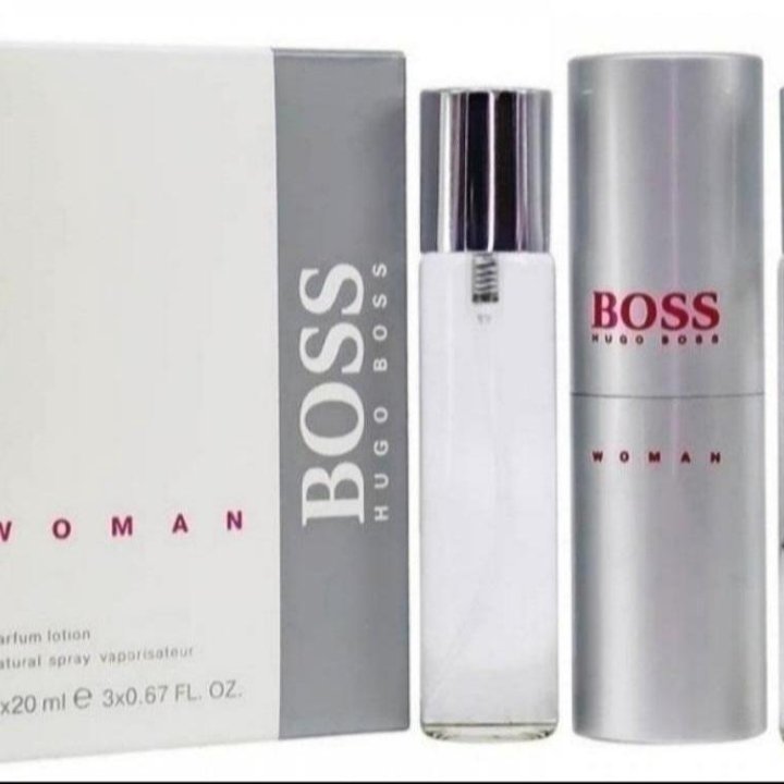 ПАРФЮМ ЖЕНСКИЙ 3×20 МЛ BOSS WOMAN СТОЙКИЕ 