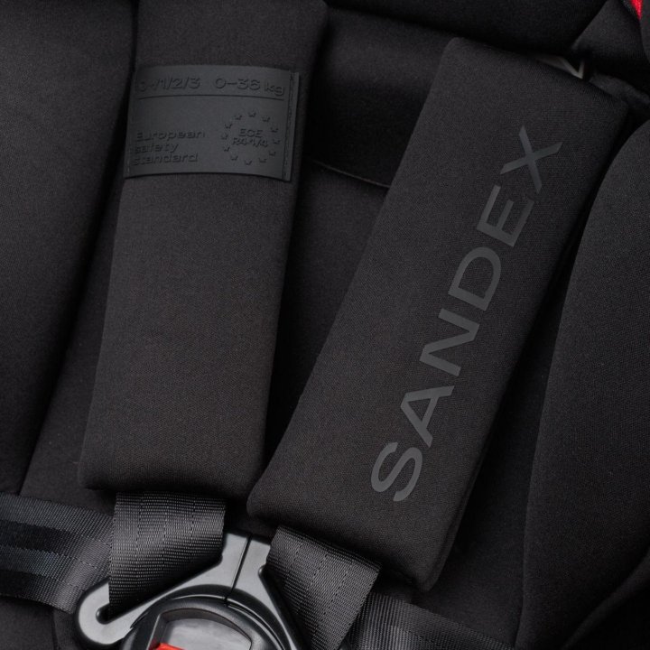 Автокресло sandex от 0 до 12лет,black, Happy Baby