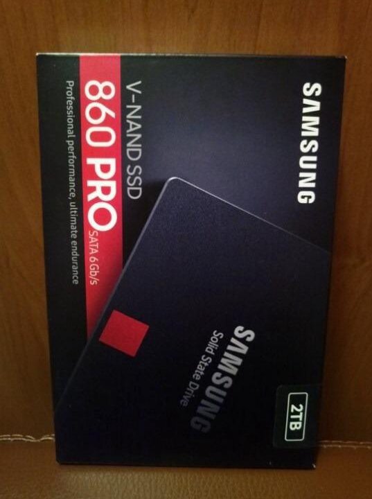 Новый SSD Samsung 860 PRO 2TB