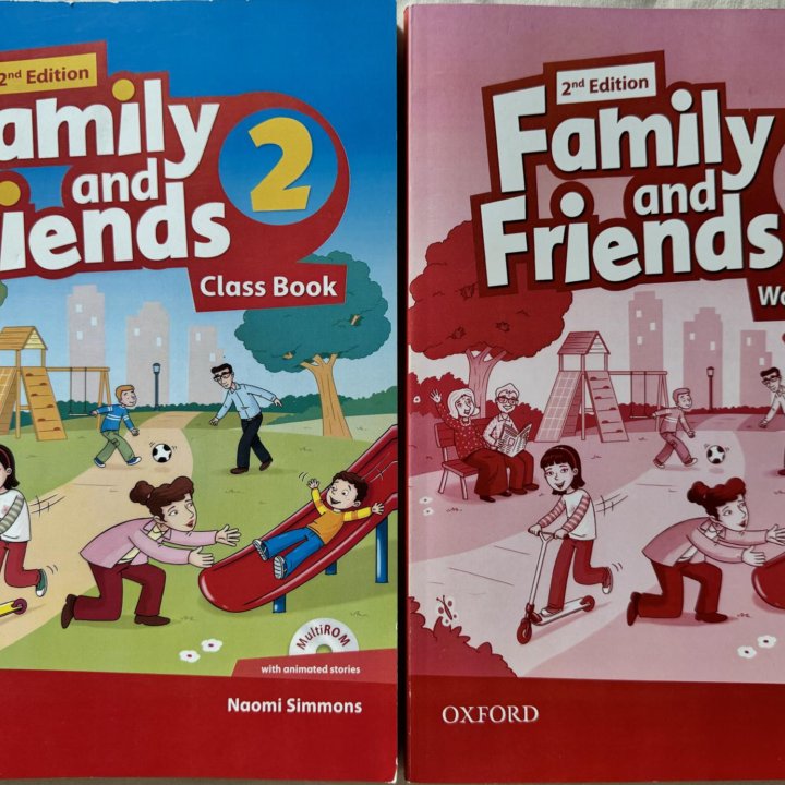 Учебник и раб т по англ языку Family and friends 2