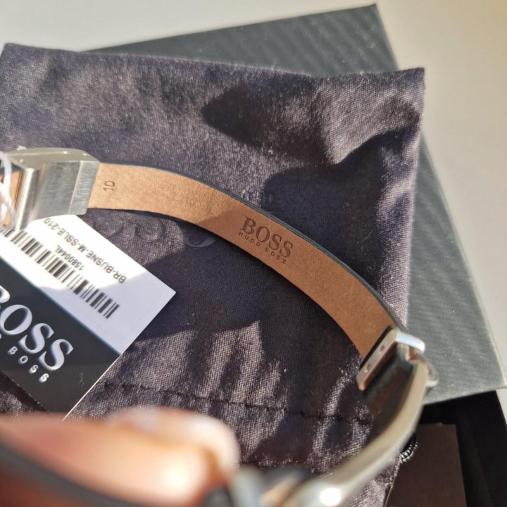 1590044L браслет hugo boss кожаный