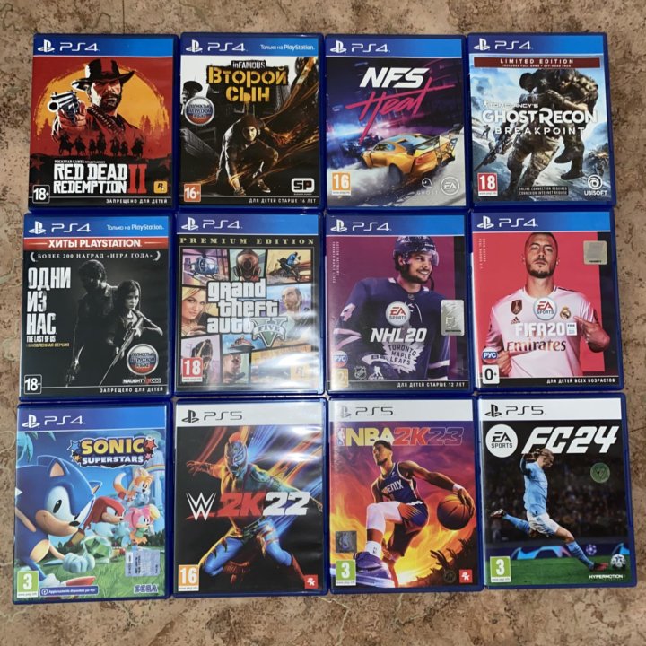 Игры Playstation 4