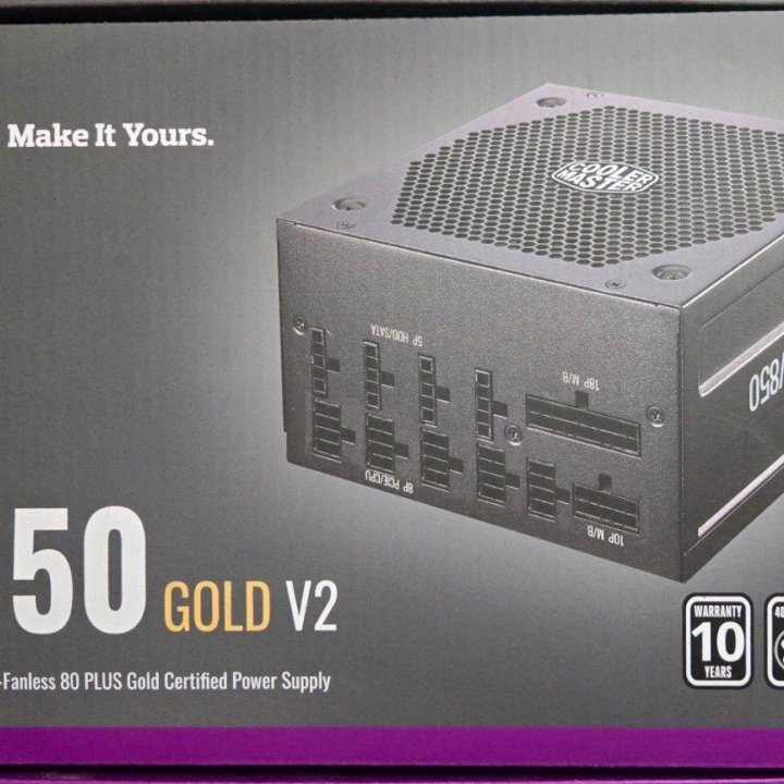 Блок питания для ПК Cooler Master v850 Gold v2