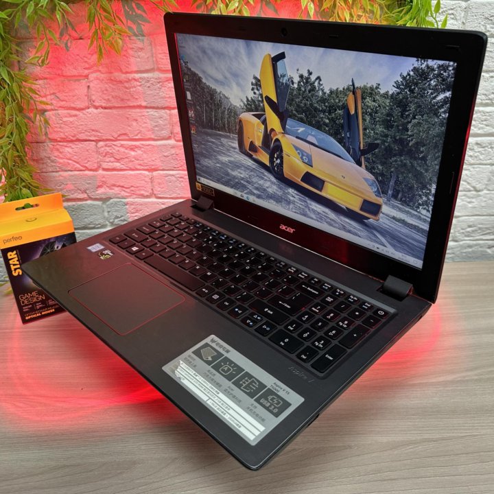 Игровой ноутбук Acer 12GB/SSD/600GB